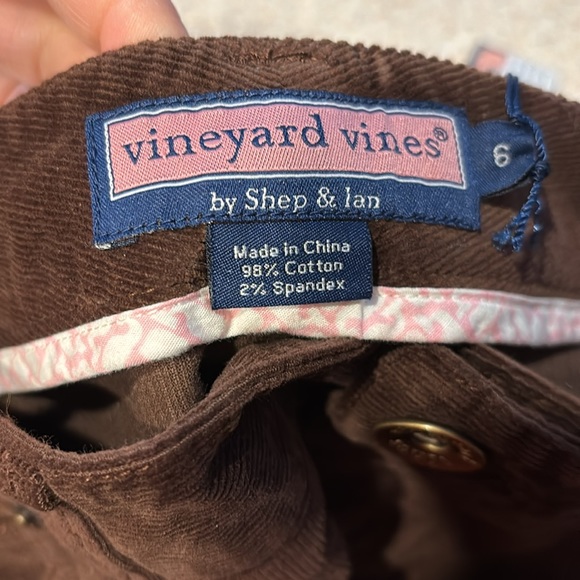 Vineyard Vines corduroy bundle size 6 - Picture 12 of 16